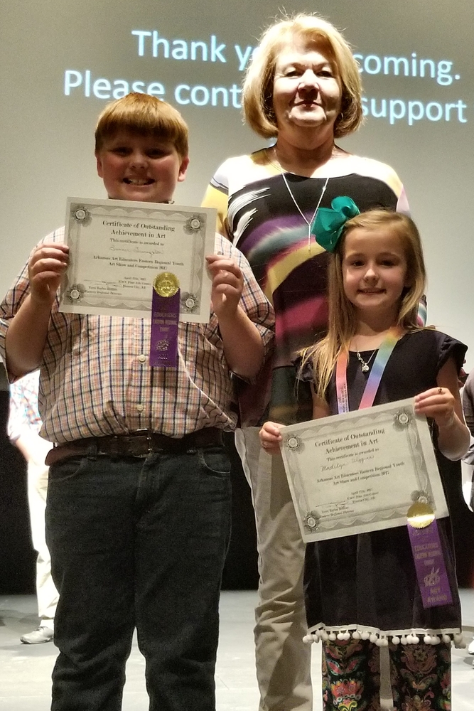 Elementary Students Win  at Eastern Region Art Competition