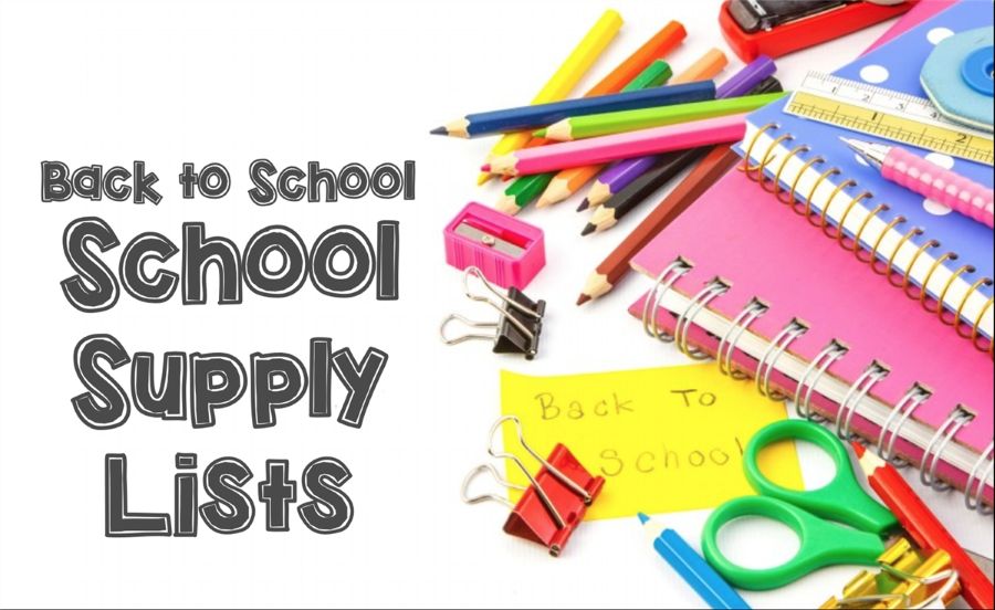 No Supply Lists for 18-19