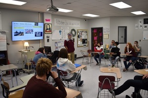 BHS Civics Class Grills State Representative Candidate