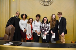 Students Attend Naturalization Ceremony